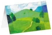 Kunstkarten 'Grüne Wiesen' 5 Stk. Andreas Felger 4250454725769