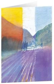 Kunstkarten 'Lavendelfelder' 6 Stk. Andreas Felger 4250454725936