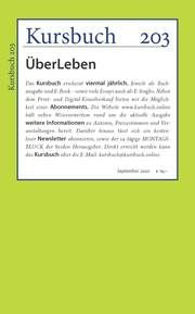 Kursbuch 203 Peter Felixberger/Armin Nassehi 9783961961719