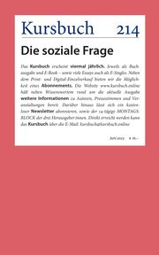 Kursbuch 214 Armin Nassehi/Peter Felixberger/Sibylle Anderl 9783961962969