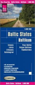 Landkarte Baltikum/Baltic States (1:600.000) - Estland, Lettland, Litauen und Region Kaliningrad  9783831773718