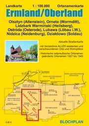 Landkarte Ermland/Oberland Bloch, Dirk 9783982024318