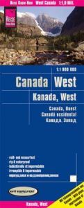 Landkarte Kanada West/West Canada (1:1.900.000)  9783831773053