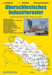 Landkarte Oberschlesisches Industrierevier Bloch, Dirk 9783982024387