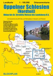 Landkarte Oppelner Schlesien (Nordteil) Bloch, Dirk 9783982024356