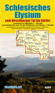 Landkarte Schlesisches Elysium Bloch, Dirk 9783982525235