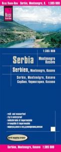 Landkarte Serbien, Montenegro, Kosovo/Serbia, Montenegro, Kosovo (1:385.000)  9783831773459