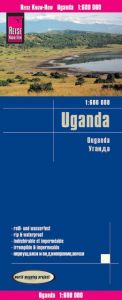 Landkarte Uganda Reise Know-How Verlag Peter Rump 9783831774012