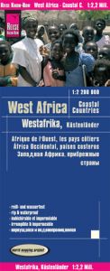 Landkarte Westafrika, Küstenländer (1:2.200.000): von Senegal bis Nigeria Reise Know-How Verlag Peter Rump 9783831774272