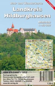Landkreis Hildburghausen KKV Kartographische Kommunale Verlagsgesellschaft mbH 9783869731452