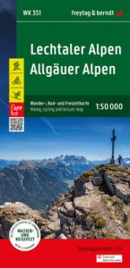 Lechtaler Alpen - Allgäuer Alpen, Wander-, Rad- und Freizeitkarte 1:50.000, freytag & berndt, WK 351 freytag & berndt 9783707923438
