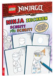 LEGO NINJAGO - Ninja zeichnen Schritt für Schritt  9783960807568