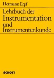 Lehrbuch der Instrumentation und Instrumentenkunde Erpf, Hermann 9783795722111