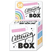 Lettering in a Box - 50 schnelle Letteringtipps Landschützer, Cornelia 9783963473388