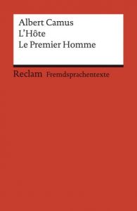 L'Hote/Le Premier Homme Camus, Albert 9783150090411