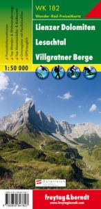 Lienzer Dolomiten - Lesachtal - Villgratner Berge, Wanderkarte 1:50.000, freytag & berndt, WK 182 freytag & berndt 9783850847827