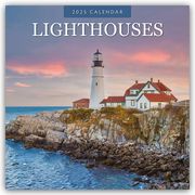 Lighthouses - Leuchttürme 2025 - 16-Monatskalender  9781804425893
