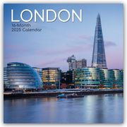 London 2025 - 16-Monatskalender  9781835361177