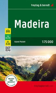Madeira, Straßen- und Freizeitkarte 1:75.000, freytag & berndt freytag & berndt 9783707921694
