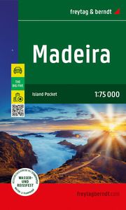 Madeira, Straßen- und Freizeitkarte 1:75.000, freytag & berndt freytag & berndt 9783707922608