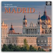 Madrid 2025 - 16-Monatskalender  9781835361191