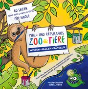 Mal- und Rätselspaß Zoo-Tiere anatal Verlag 9783910466029