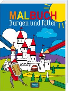 Malbuch Burgen und Ritter  9783939722427