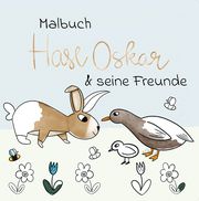 Malbuch Hase Oskar und seine Freunde anatal Verlag 9783910466005