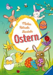 Malen - Rätseln - Basteln: Ostern Penner, Angelika 9783473417087