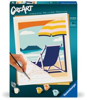 Malen nach Zahlen CreArt - Relaxen am Strand  4005556238972