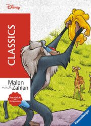 Malen nach Zahlen Disney: Classics - Malbuch für Erwachsene Rina Gregor 9783473498321