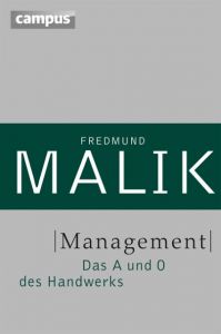 Management Malik, Fredmund 9783593397672