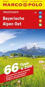 MARCO POLO Freizeitkarte 46 Bayerische Alpen Ost 1:100.000  9783575018984