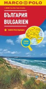 MARCO POLO Länderkarte Bulgarien 1:800.000  9783829738224