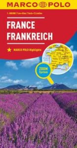 MARCO POLO Länderkarte Frankreich 1:800.000  9783829738286