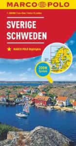 MARCO POLO Länderkarte Schweden 1:800.000  9783829738422