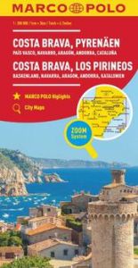 MARCO POLO Regionalkarte Costa Brava, Pyrenäen 1:300.000  9783575018557