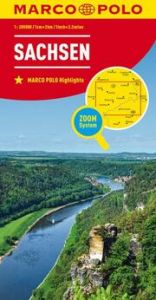 MARCO POLO Regionalkarte Deutschland 09 Sachsen 1:200.000  9783829740708