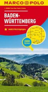 MARCO POLO Regionalkarte Deutschland 11 Baden-Württemberg 1:200.000  9783829740722