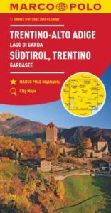 MARCO POLO Regionalkarte Italien 03 Südtirol, Trentino, Gardasee 1:200.000  9783829739757
