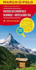 MARCO POLO Regionalkarte Schweiz 01 westlicher Teil 1:200.000  9783829740784