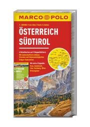 MARCO POLO Regionalkarte Österreich, Südtirol 1:200.000  9783829740807