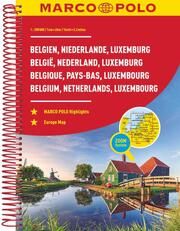 MARCO POLO Reiseatlas Benelux 1:200.000  9783829737463