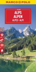 MARCO POLO Reisekarte Alpen 1:650.000  9783575017628