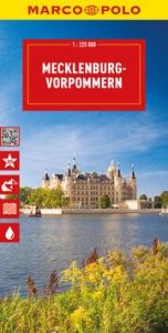 MARCO POLO Reisekarte Deutschland 02 Mecklenburg-Vorpommern 1:200.000  9783575019455