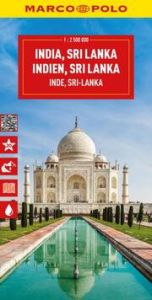 MARCO POLO Reisekarte Indien, Sri Lanka 1:2,5 Mio.  9783575020673