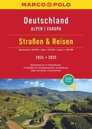 MARCO POLO Straßen & Reisen 2024/2025 Deutschland 1:300.000  9783575016690