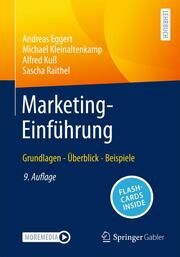 Marketing-Einführung Eggert, Andreas/Kleinaltenkamp, Michael/Kuß, Alfred u a 9783658450434
