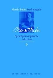 Martin Buber Werkausgabe 6 Buber, Martin 9783579026817