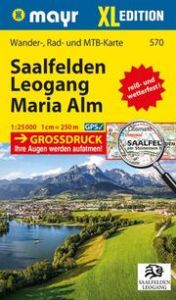 Mayr Wanderkarte Saalfelden - Leogang - Maria Alm XL 1:25.000  9783991211068